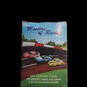 265 collector cards in stock cars . 1992/with 5 packs of never been touched card